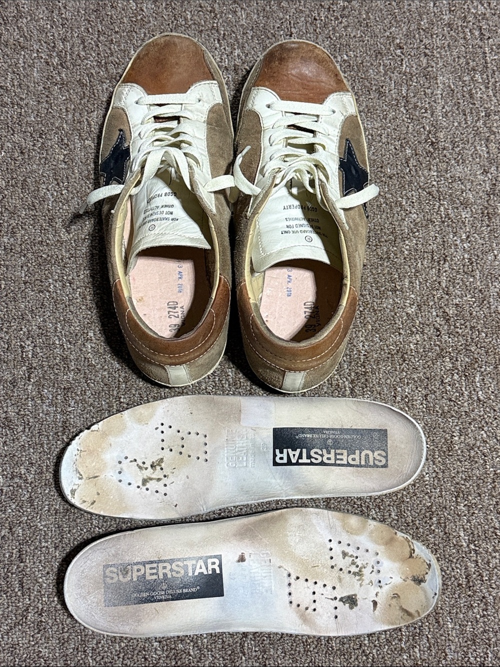Golden Goose Super Star Sneakers Shoes 39 - Picture 7 of 7